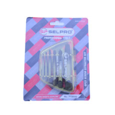 مته قلاویز چپ گرد سلپرو مدل 773006 مجموعه 6 عددی