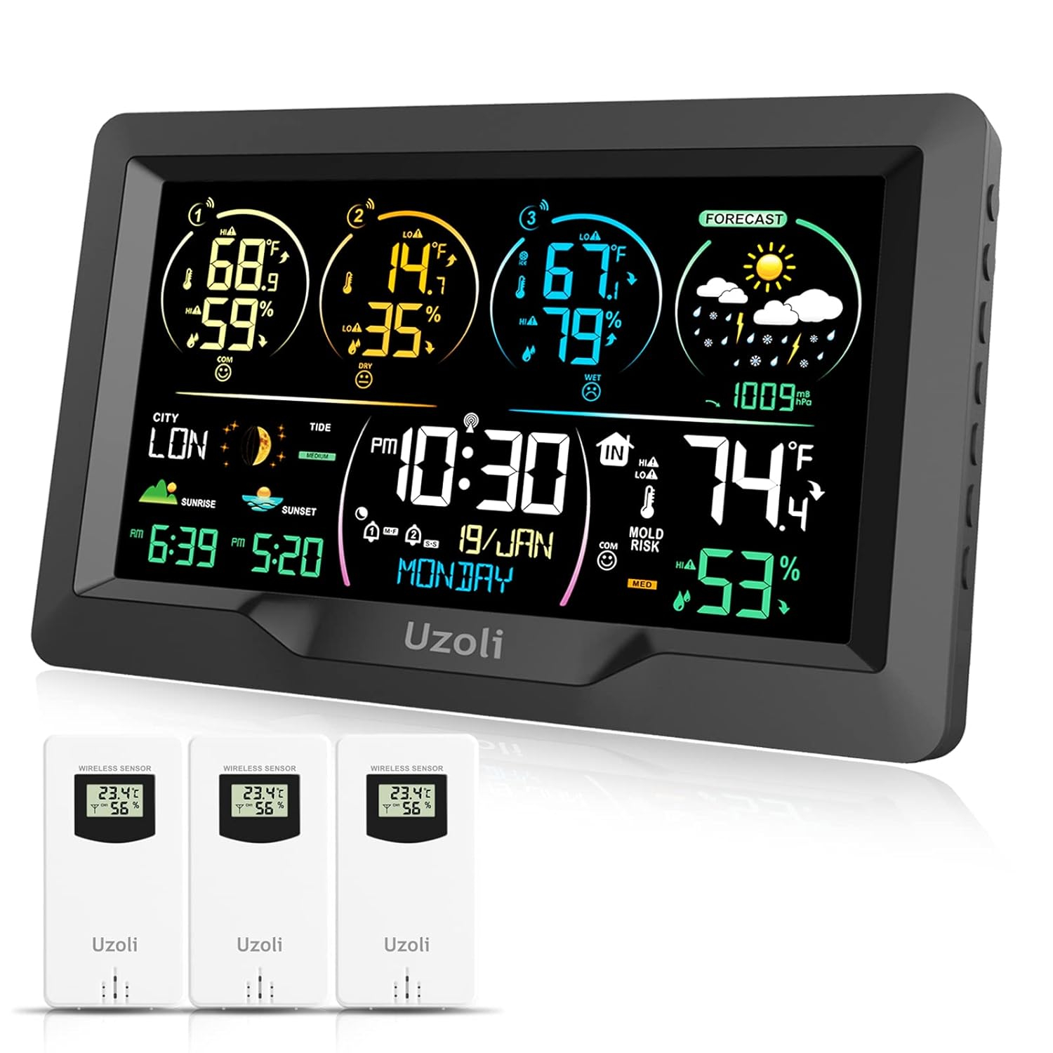 دماسنج محیطی اوزولی مدل EM3390