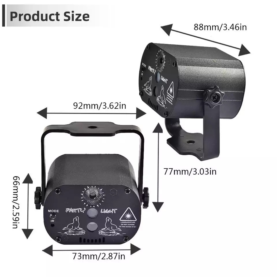 رقص نور مدل لیزری Partylight