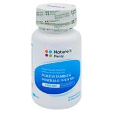 کپسول مولتی ویتامین و مینرال مخصوص آقایان بالای 50 سال نیچرز پلنتی بسته 60 عددی
