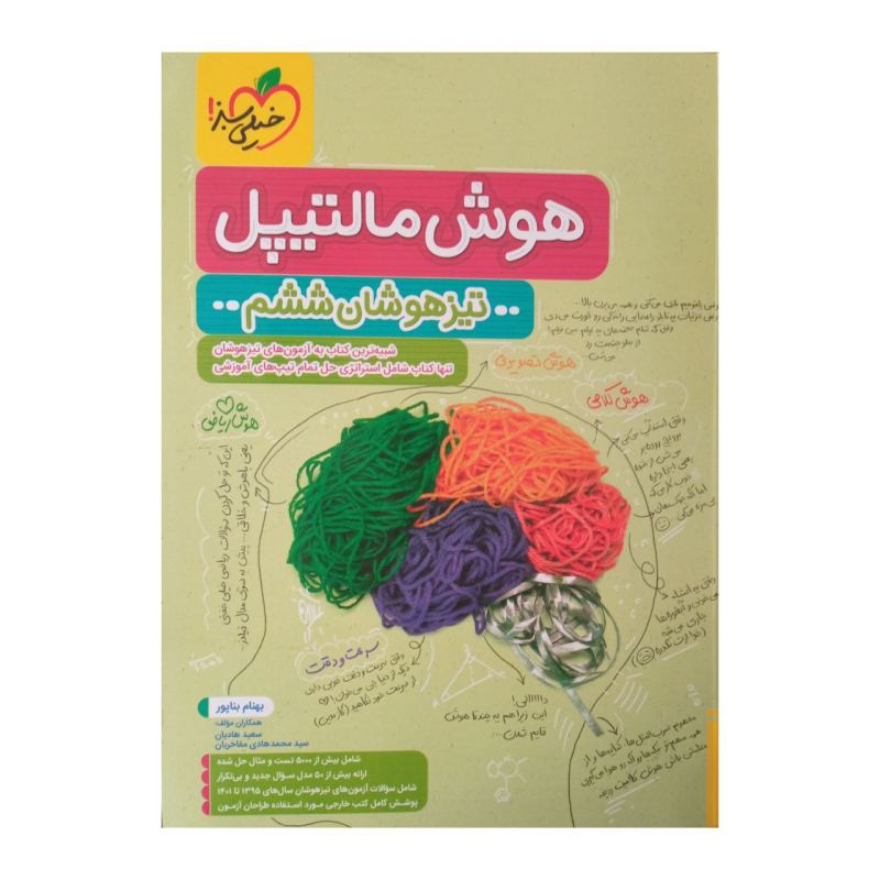 کتاب هوش مالتیپل ششم تیزهوشان اثر بهنام بناپور انتشارات خیلی سبز