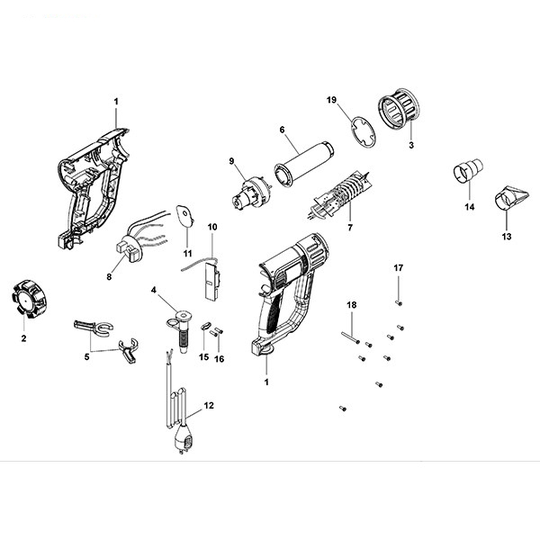 سشوار صنعتی دیوالت مدل D26411