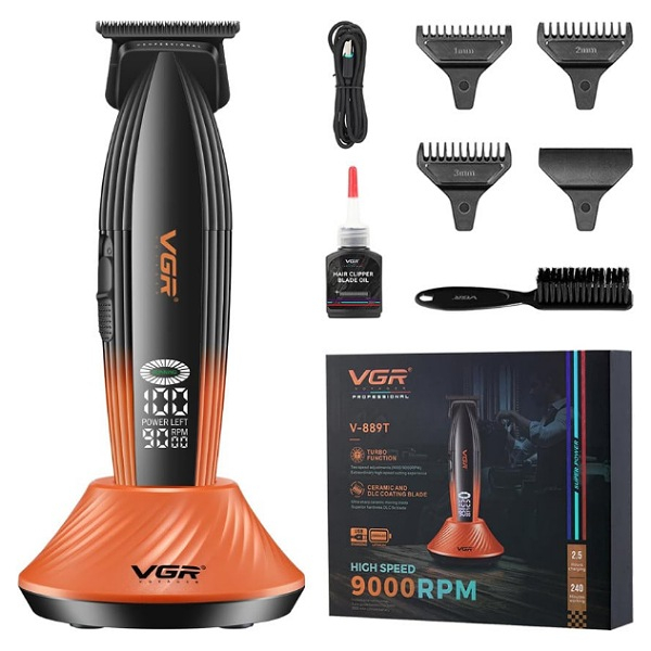 ماشین اصلاح موی سر و صورت شارژی وی جی ار مدل V-899T