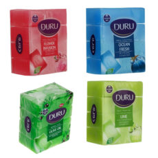 صابون شستشو دورو مدل لیمو - اقیانوسی - گل - زیتون تحت لیسانس وزن600 گرم بسته 4 عددی