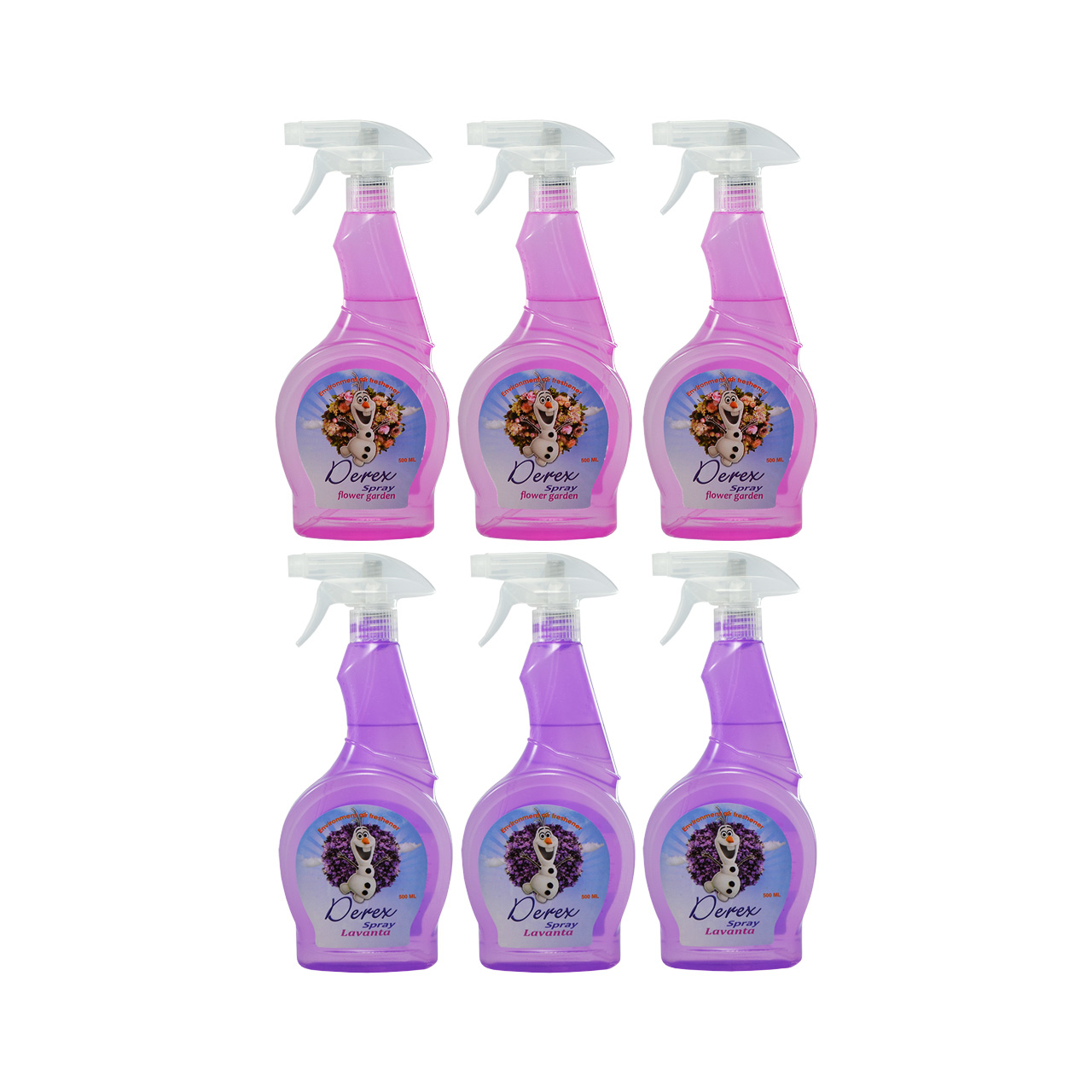 اسپری خوشبو کننده هوا دریکس مدل S23 حجم 500 میلی لیتر مجموعه ۶ عددی