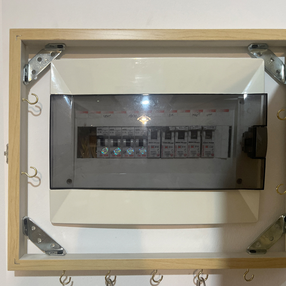 کاور جعبه فیوز مدل مدرن هندسی کد 3831