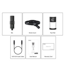 میکروفون استودیویی کامیکا مدل STA-X2