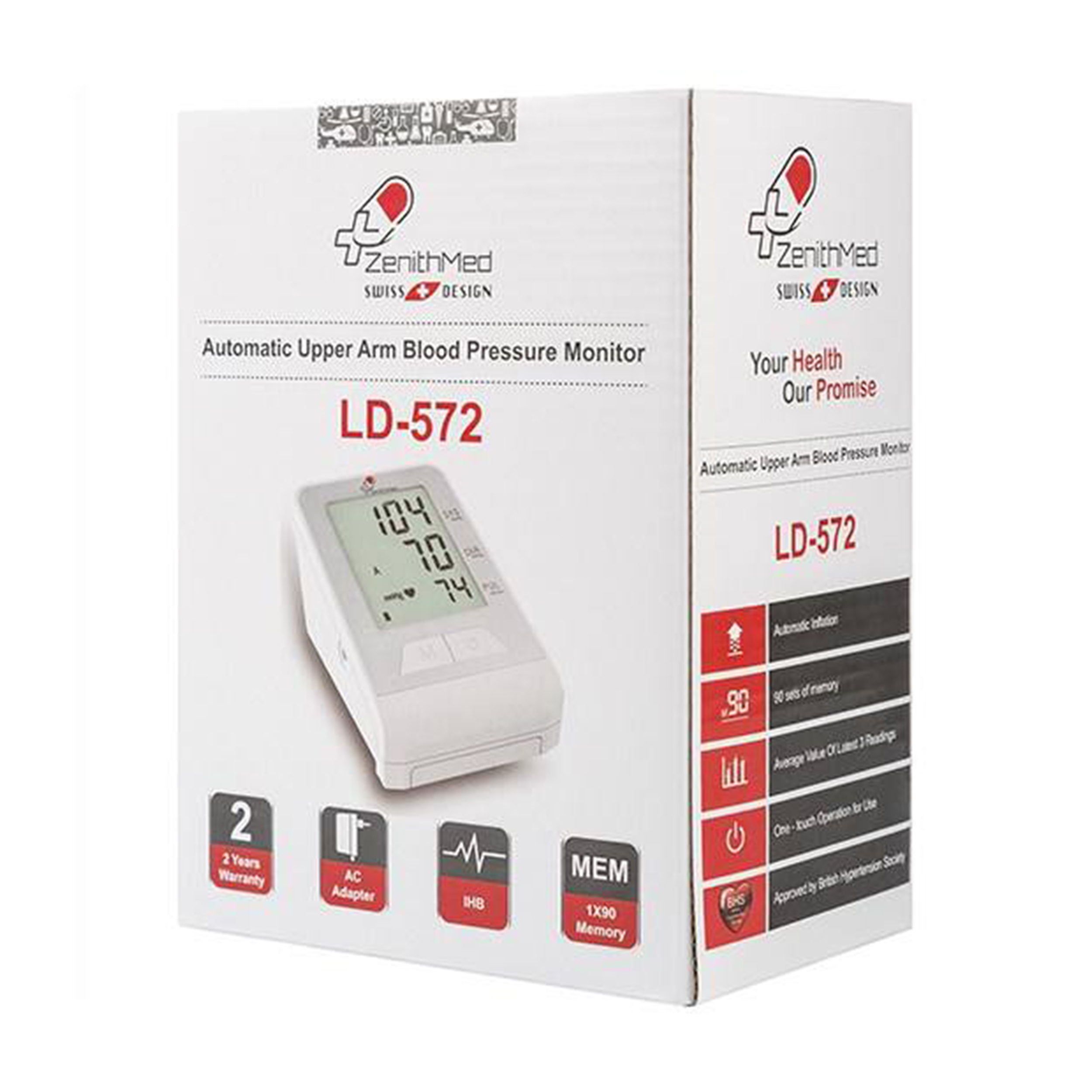 فشارسنج دیجیتال زنیتمد مدل LD-572