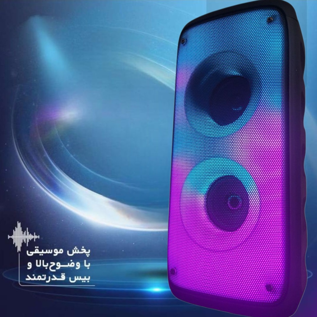 اسپیکر بلوتوثی قابل حمل مدل βrodu