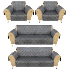 کاور مبلمان 8 نفره چینش مدل 4L مجموعه 4 عددی