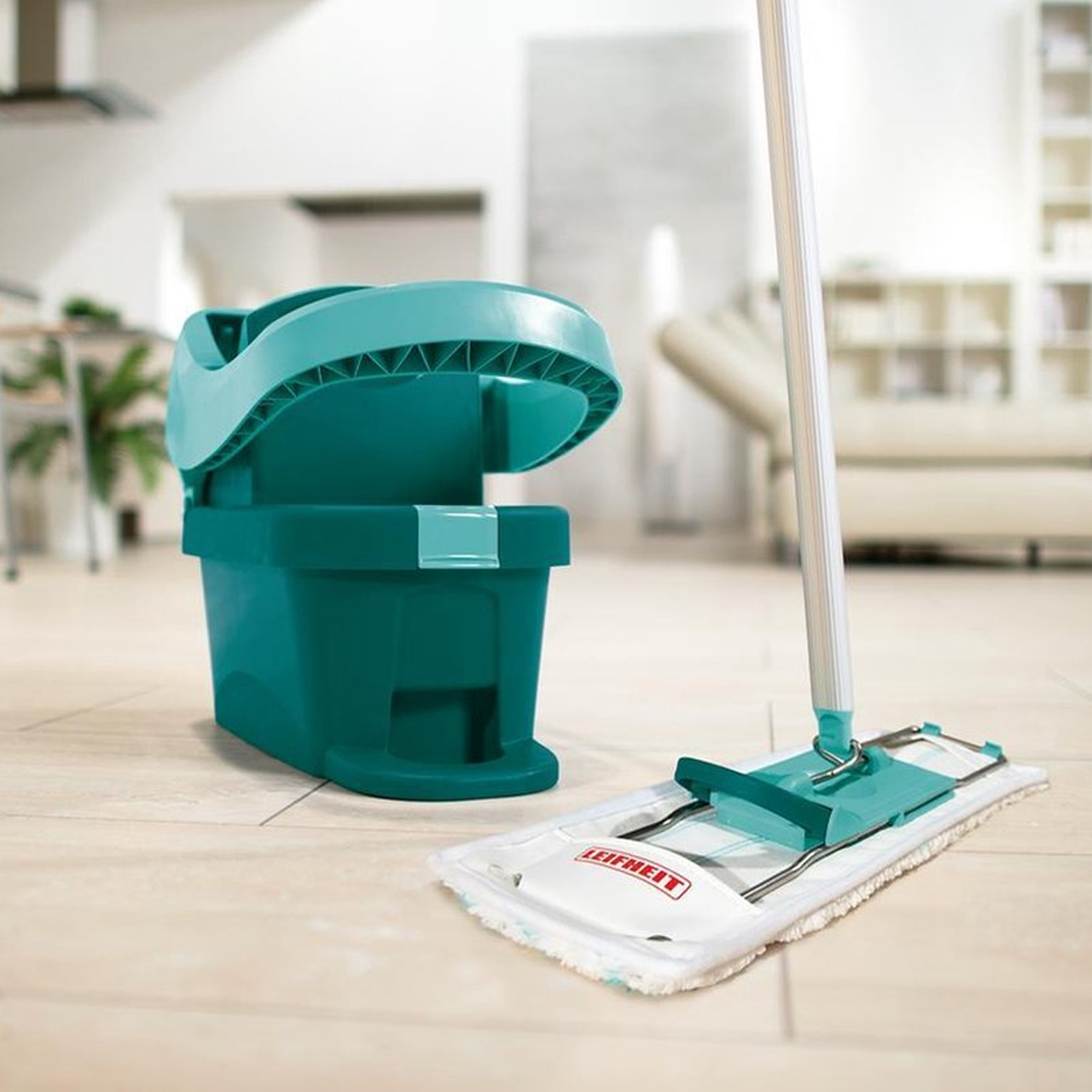 ست سطل و زمین شوی لایف هایت مدل PROFI کد 55096