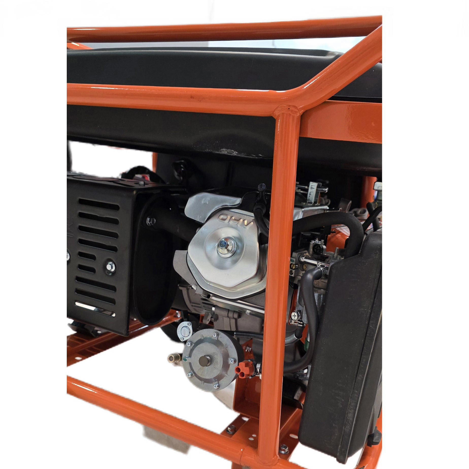 موتور برق گازسوز 20 اسب بخار آپولو مدل 8500 استارتی AP-8500E-IV+LPG+CNG