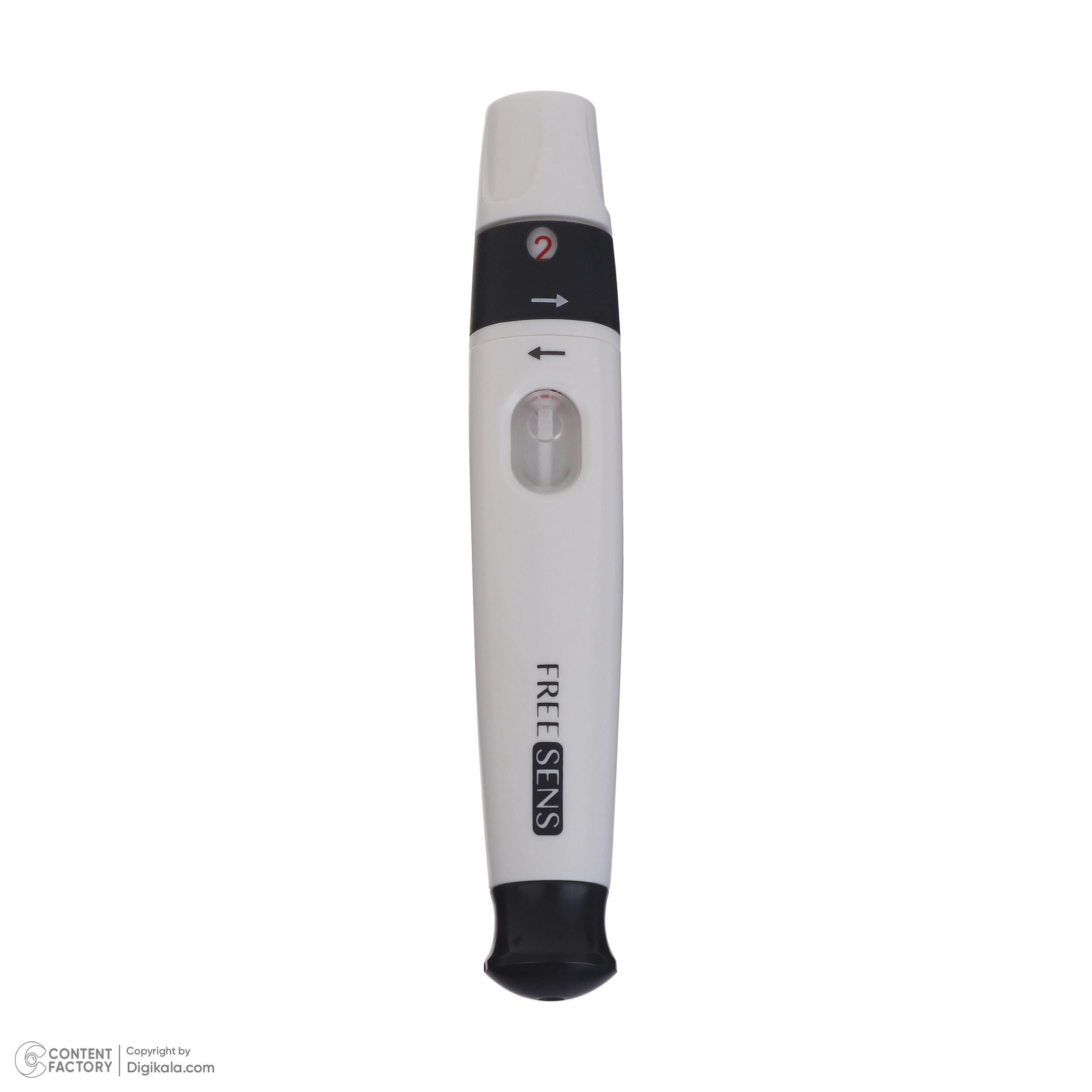 دستگاه تست قند خون فریسنس مدل TAG به همراه قلم و بسته 30 عددی سوزن تست قند خون