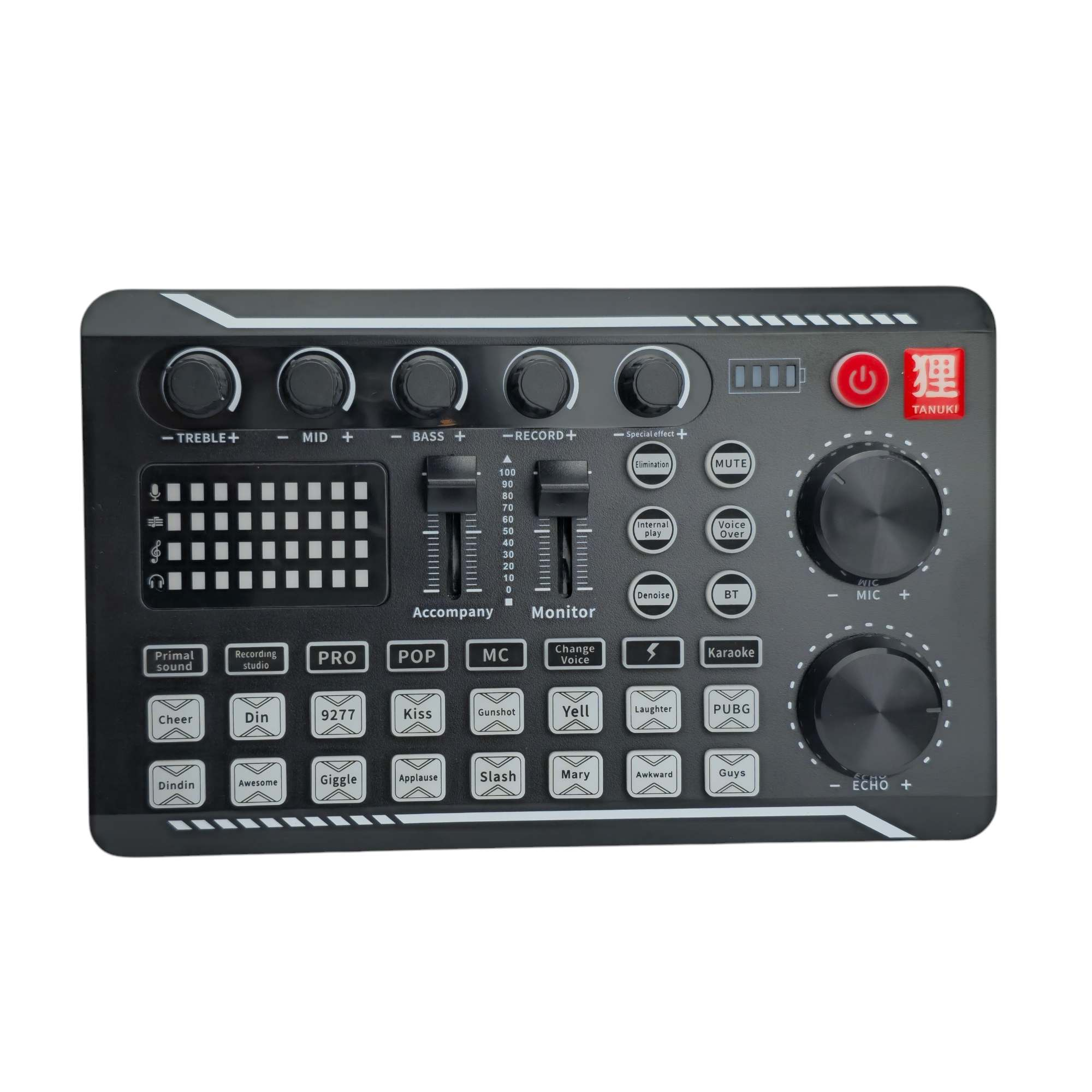 میکروفون استودیویی تانوکی مدل BM800 کد F998 به همراه کارت صدا