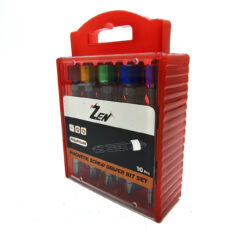 سری پیچ گوشتی دو سر چهار سو زن مدل مگنت دار کد ph2-65 مجموعه 10 عددی