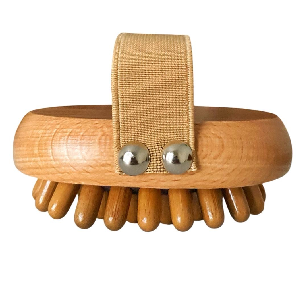 ماساژور دستی بدن مدل بامبو بیضی کد 77168