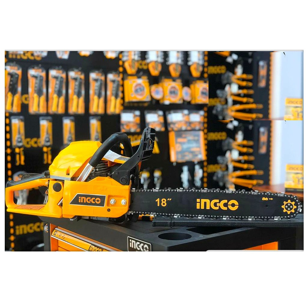 اره زنجیری بنزینی اینکو مدل  GCS5451811-45CM