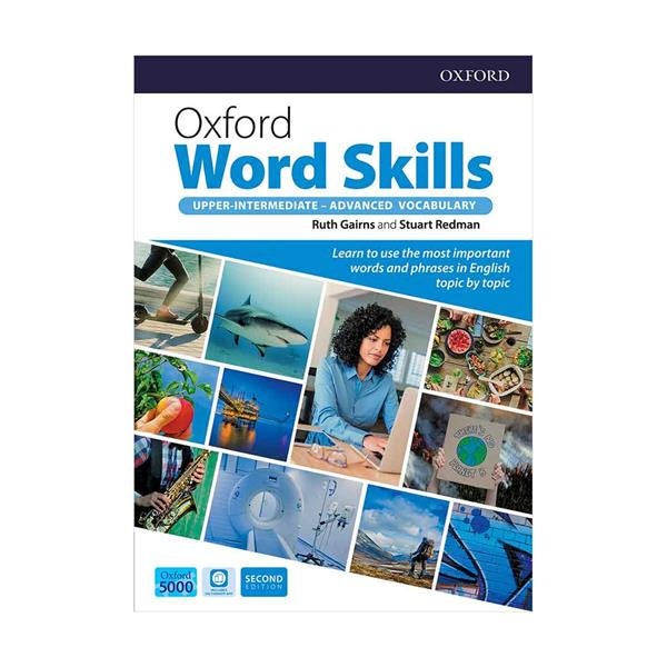 کتاب Oxford Word Skills Second Edition اثر Ruth Gairns And Stuart Redman نشر ابداع 3جلدی