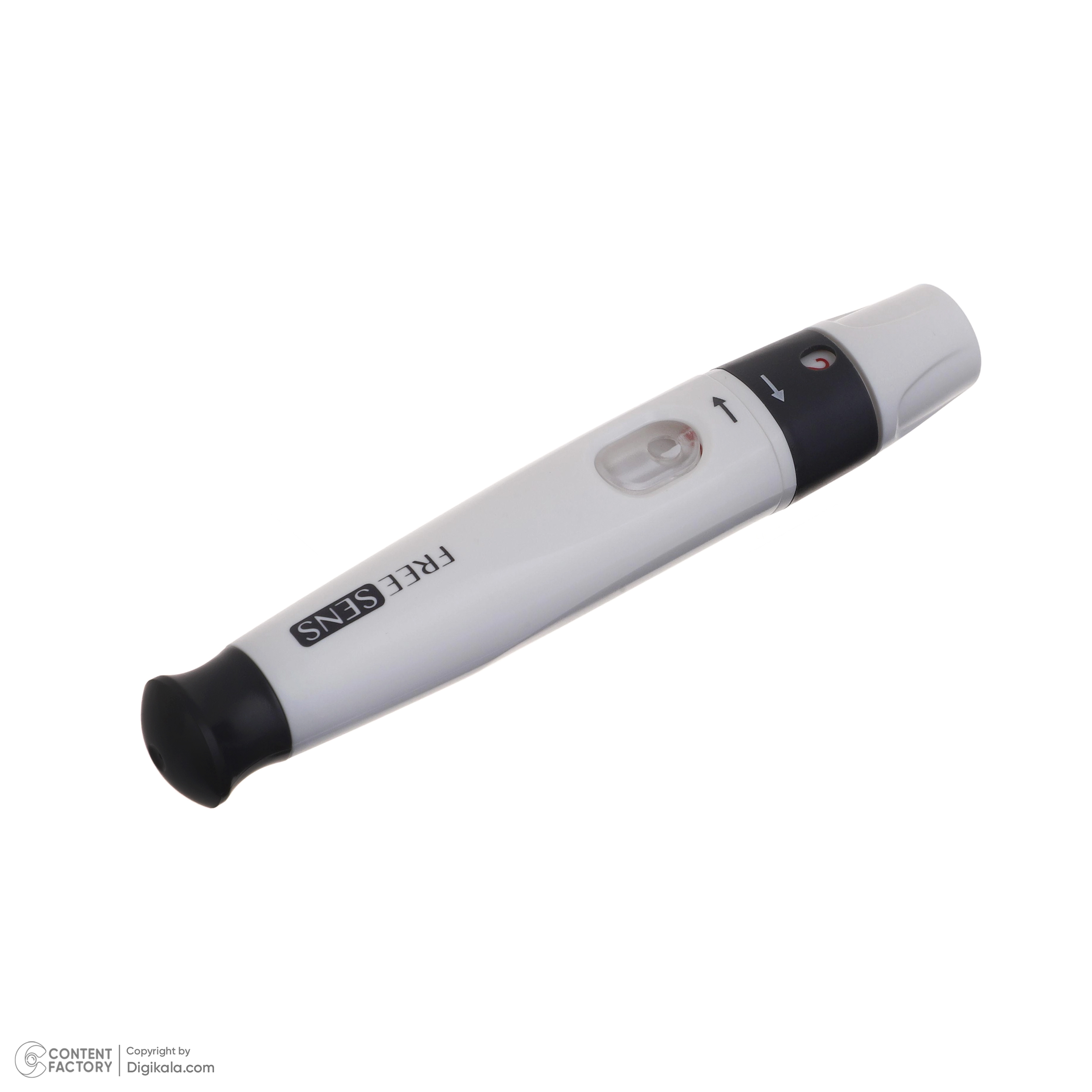 دستگاه تست قند خون فریسنس مدل TAG به همراه قلم و بسته 30 عددی سوزن تست قند خون