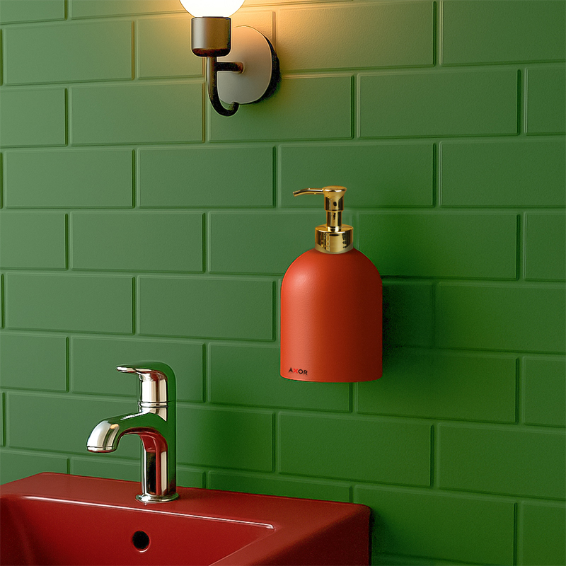 مخزن مایع دستشویی دیواری مدل hjmrdq001