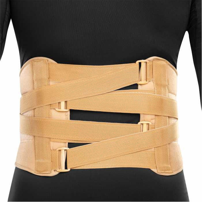 کمربند طبی سما طب پاکان طرح قرقره ای کد 4042