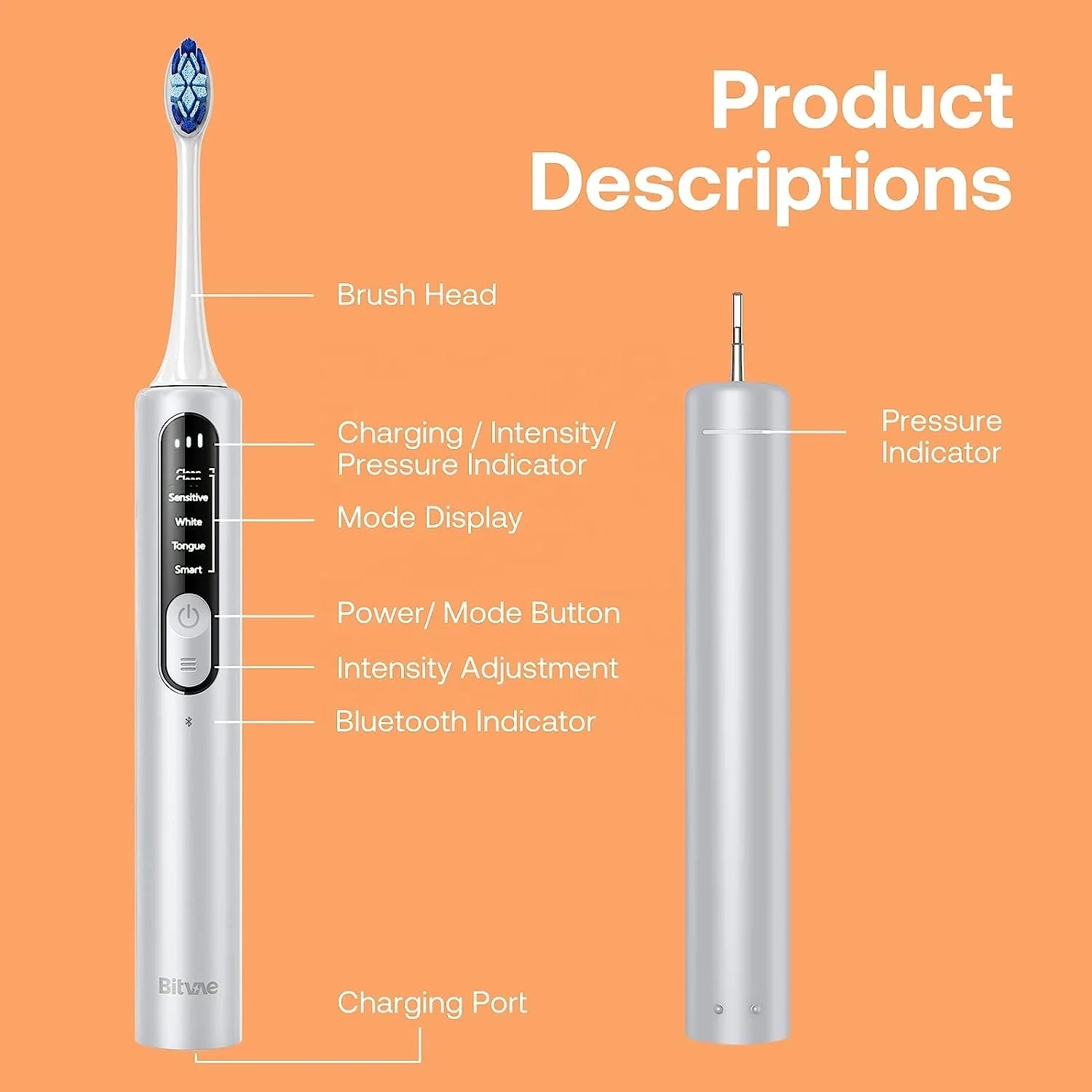 مسواک برقی هوشمند بیتوی مدل S3