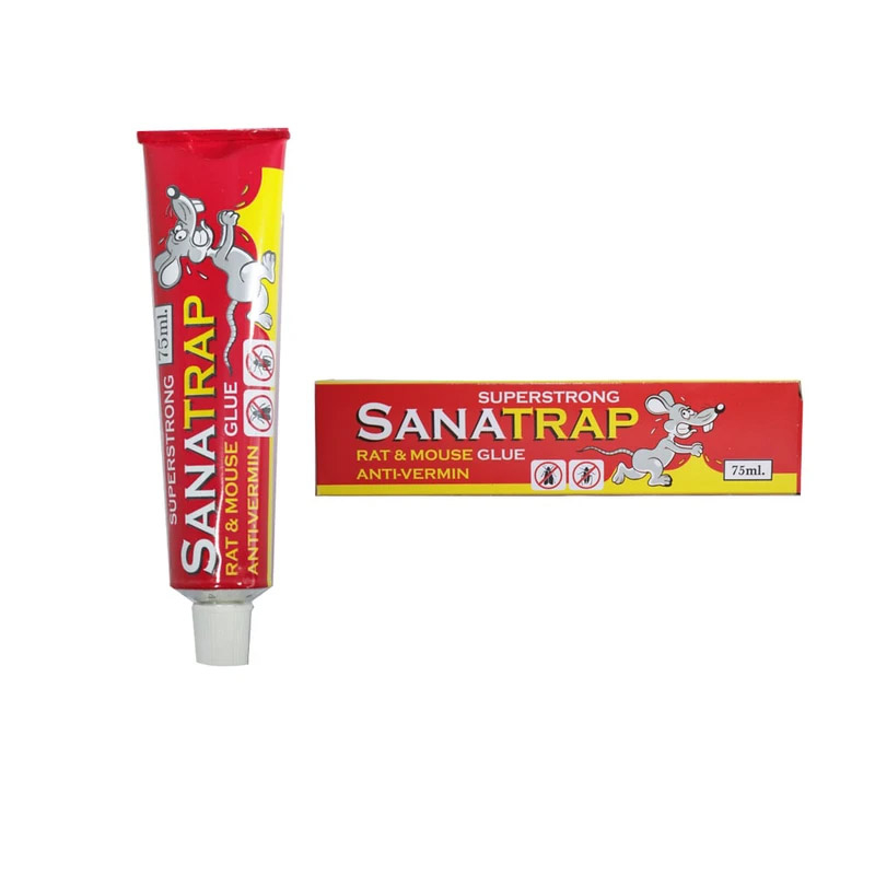 جسب موش ثناتراپ مدل تیوپی حجم 75 میلی‌لیتر مجموعه 10 عددی