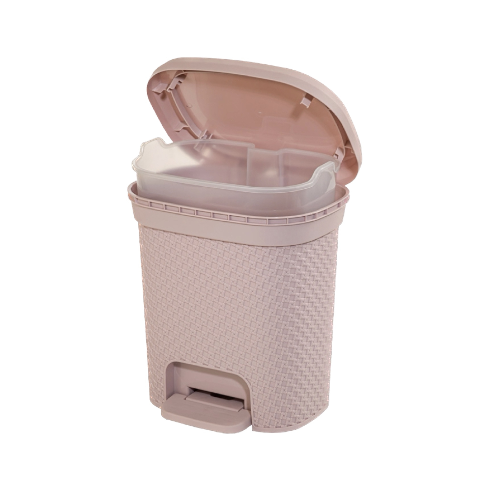 ست سطل و فرچه لیمون مدل بافت