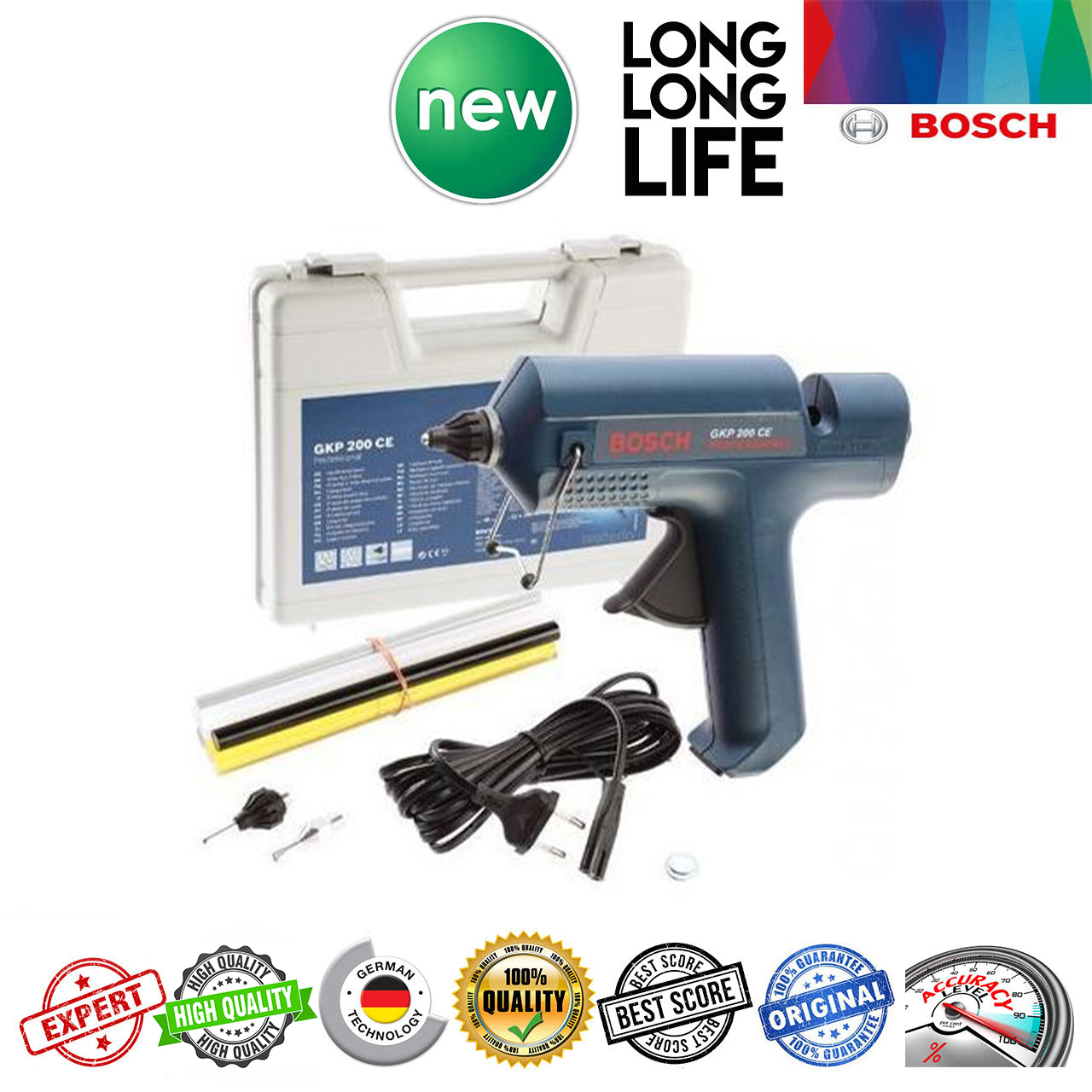 دستگاه چسب حرارتی بوش مدل حرفه ای GKP 200 CE - professional