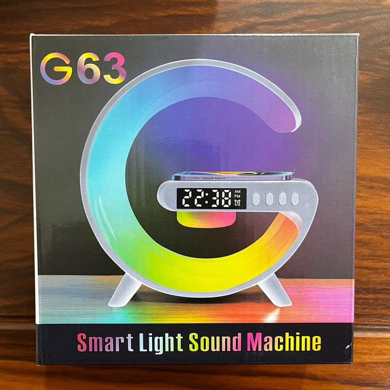اسپیکر بلوتوثی قابل حمل طرح چراغ خواب مدل G63
