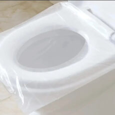 کاور یکبارمصرف توالت فرنگی پارسی سازه نوین مدل نایلونی 6 بسته 20 عددی