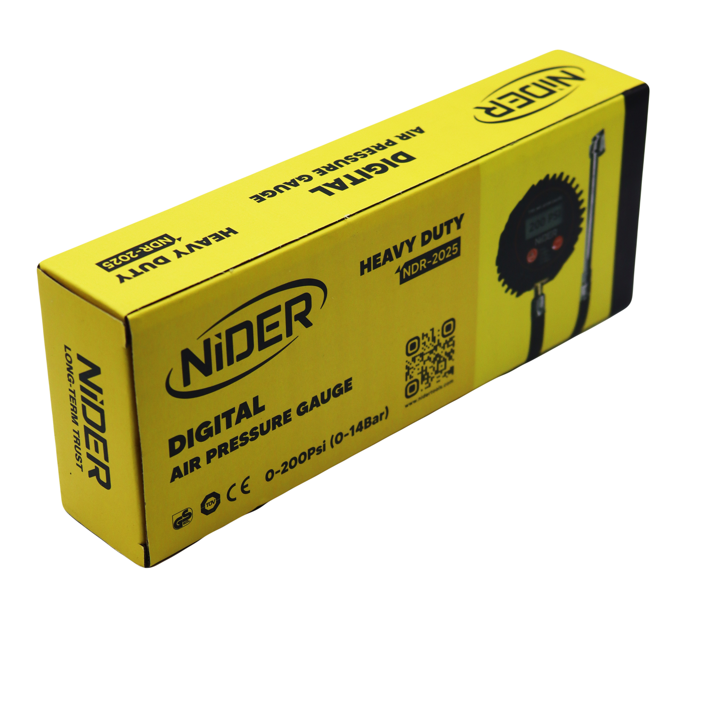 درجه باد دیجیتالی نیدر کد YP- KAMIYONI-NDR-2025-200PSI/14BAR