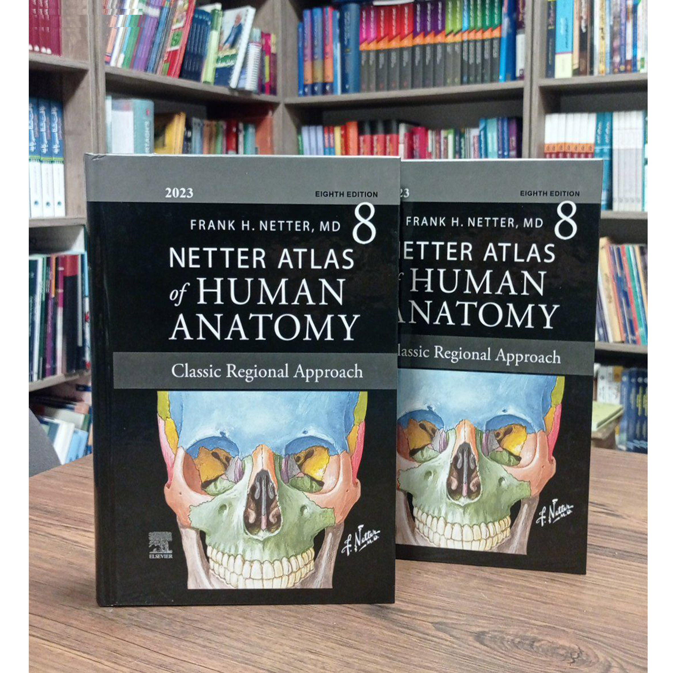 کتاب Netter Atlas of Human Anatomy 8th Edition اثر Frank Netter انتشارات الزویر