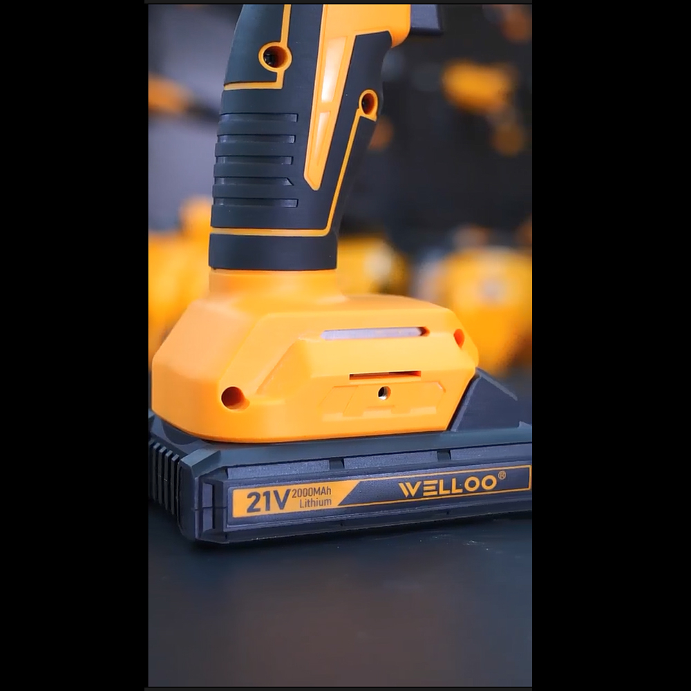 دریل شارژی چکشی پیچ گوشتی 13 میلی متری 21 ولت ولوو مدل 5O221T͏