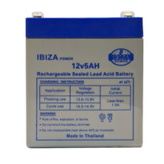 باتری سیلد اسید 12 ولت 5 آمپر ساعت ایبیزا مدل 12V-5AH-TI