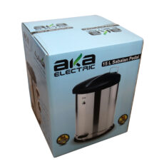 سطل زباله پدالی آکا الکتریک مدل سبلان کد YP-DAR POLIMER-015L