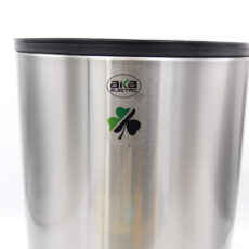 سطل زباله پدالی آکا الکتریک مدل آینه ای کد YP-ARAM BAND-015L ظرفیت 15 لیتری