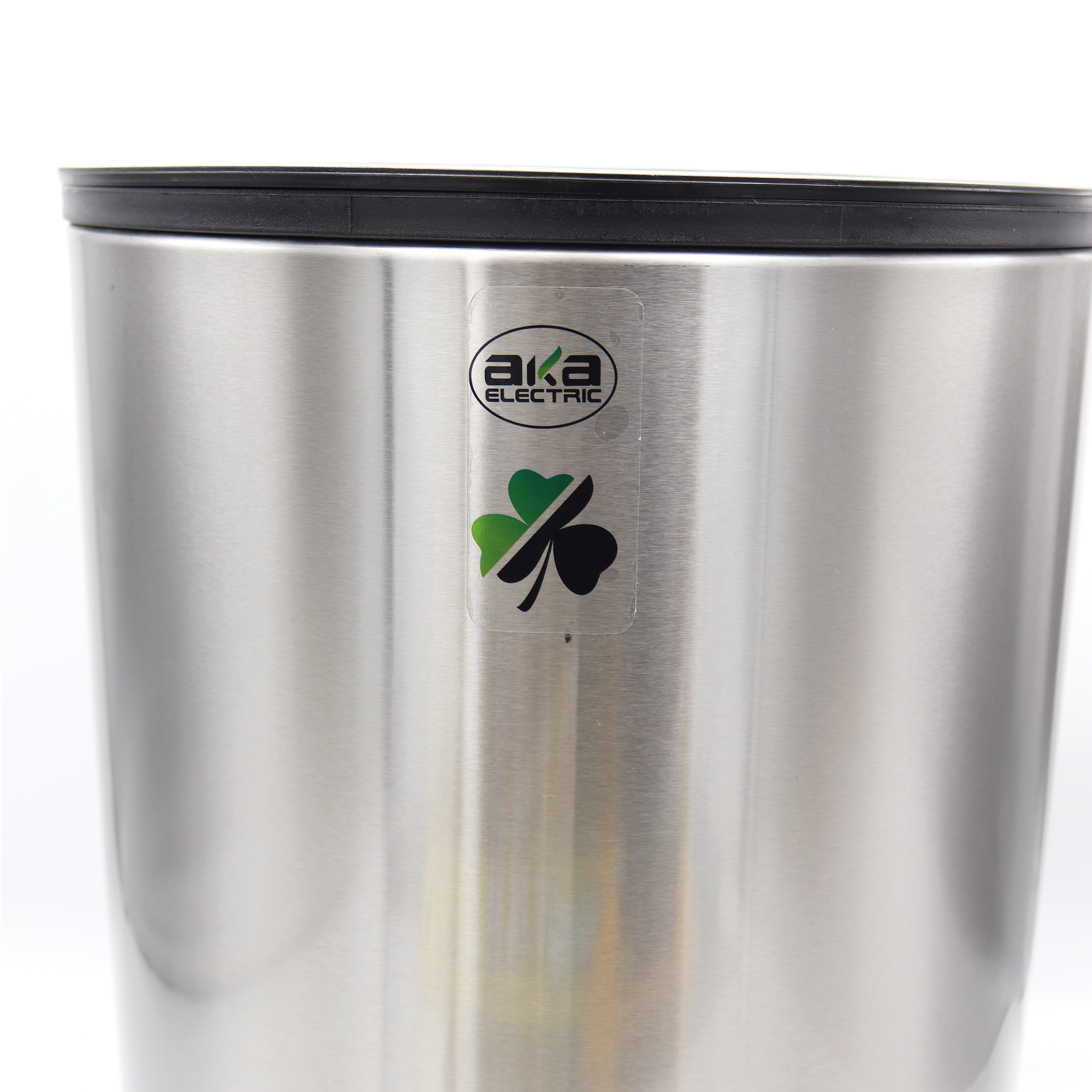 سطل زباله پدالی آکا الکتریک مدل آینه ای کد YP-ARAM BAND-015L ظرفیت 15 لیتری