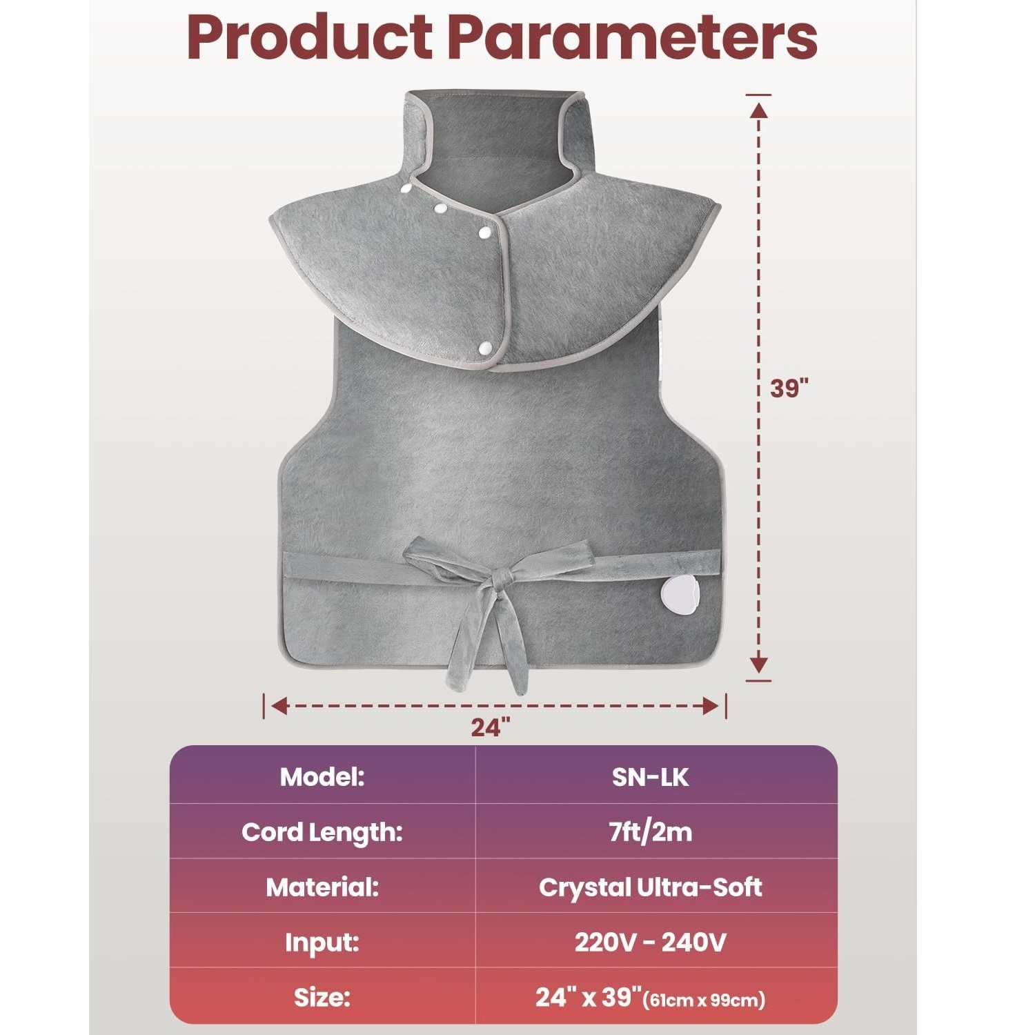 پد برقی مدل SN-LK