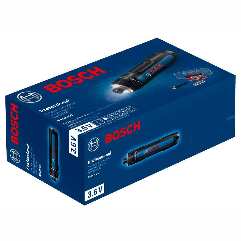 پیچ گوشتی شارژی 3.6 ولت بوش مدل GO (GEN-3)