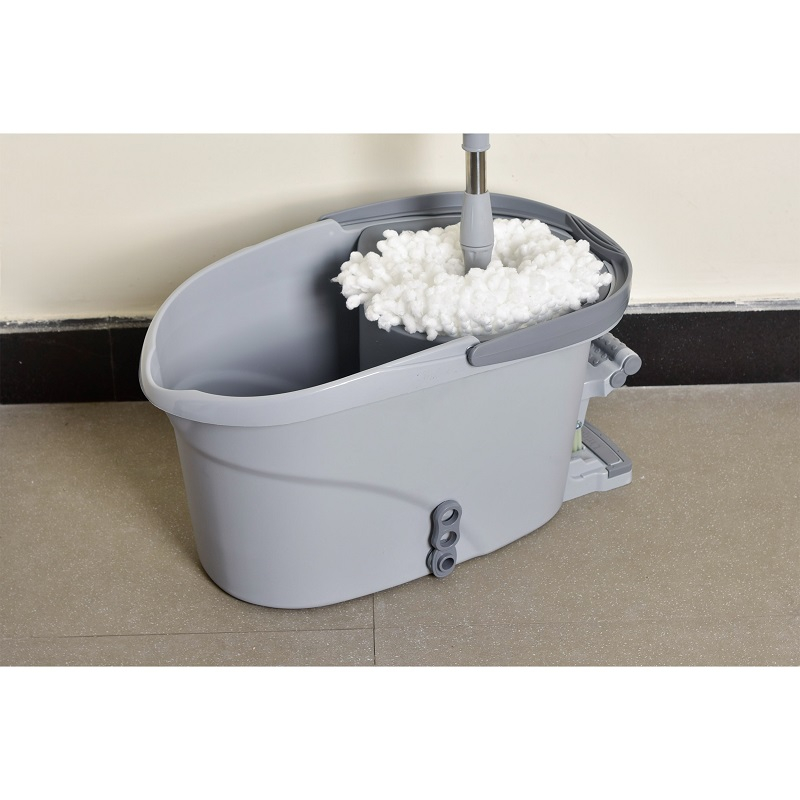 ست سطل و زمین شوی یونیک مدل بیضی پدال دار کد 2503