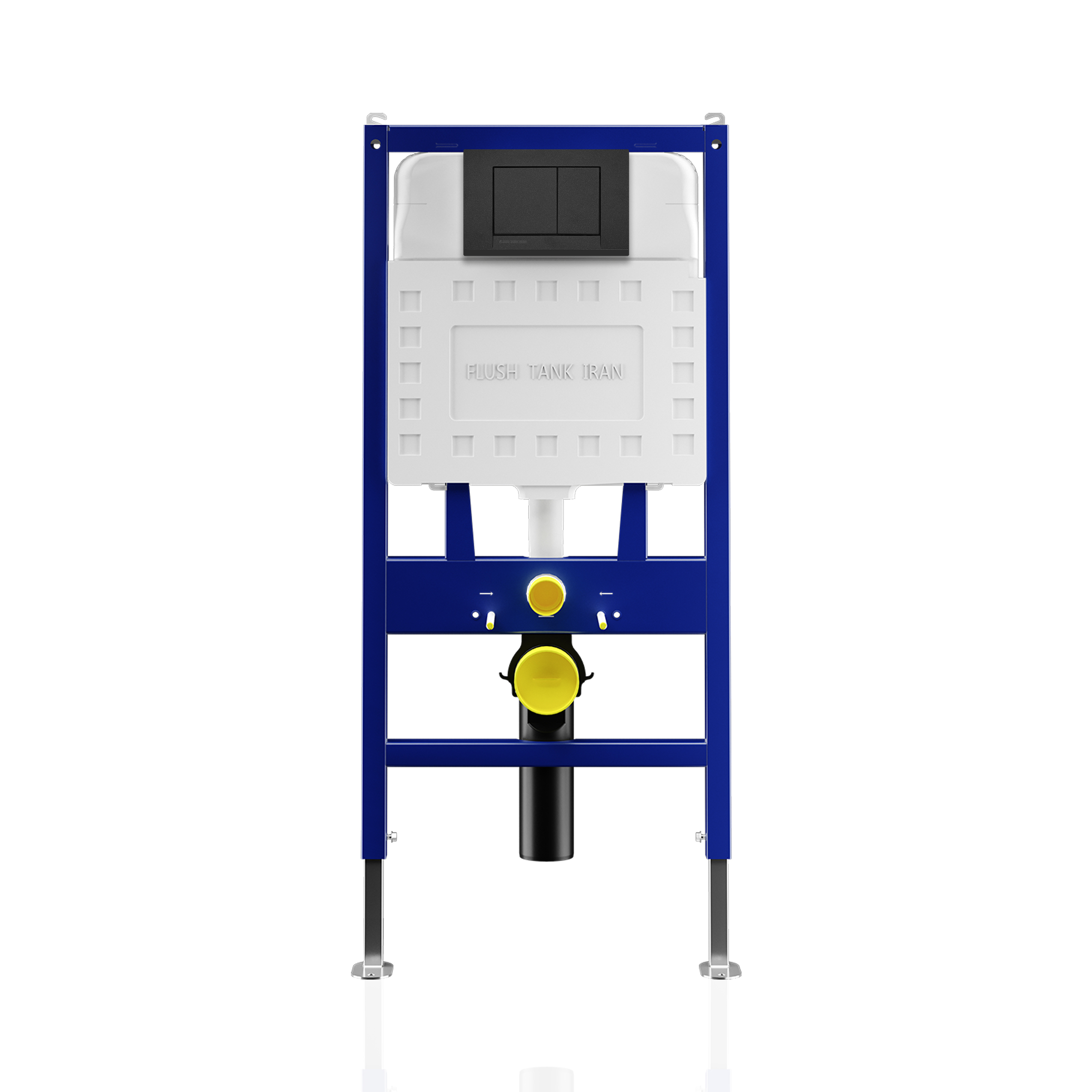 کلید فلاش تانک ایران مدل استیل 22