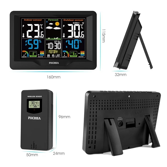 دماسنج‌ محیطی فوکیا مدل ‎EM3383C