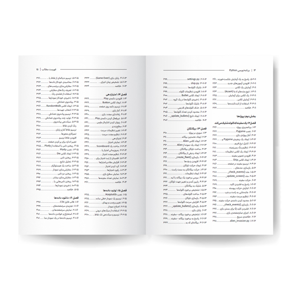 کتاب Python برنامهنویسی براساس پروژههای واقعی اثر اریک متس نشر کیان