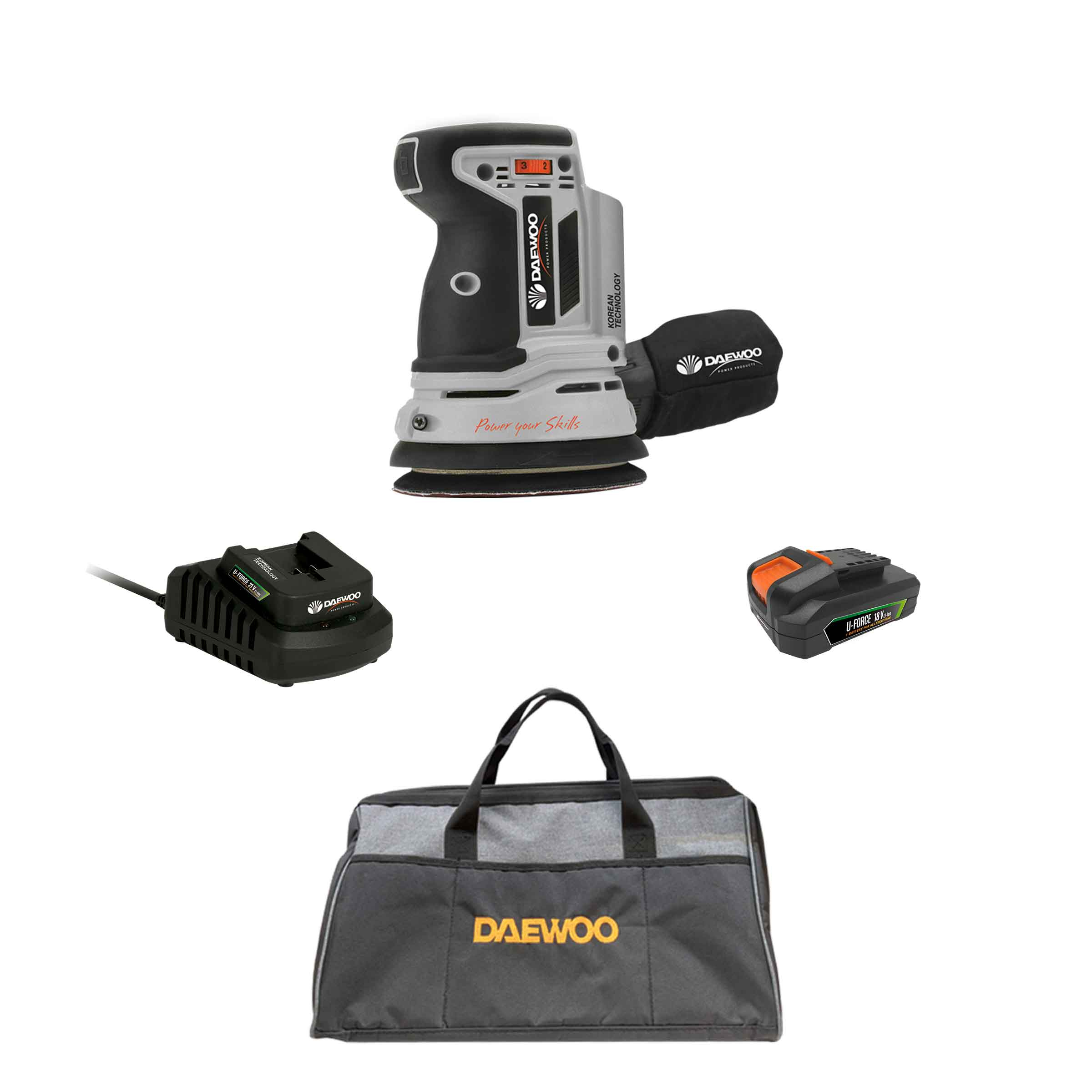 دستگاه سنباده زن شارژی دوو مدل DALOS18-1