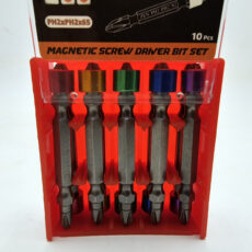 سری پیچ گوشتی دو سر چهار سو زن مدل مگنت دار کد ph2-65 مجموعه 10 عددی