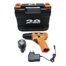 دریل شارژی 12 ولت بیست مدل 12V-CE1 مجموعه 4 عددی
