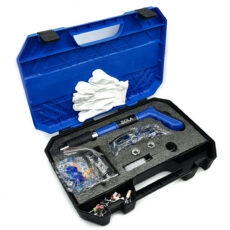 میخ کوب سولا مدل عصایی کد NEW-20 سایز 50 میلی متر به همراه میخ مجموعه 20 عددی