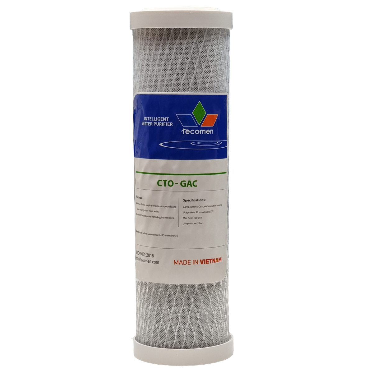 فیلتر دستگاه تصفیه آب تکومن مدل P-1000 بسته 3 عددی