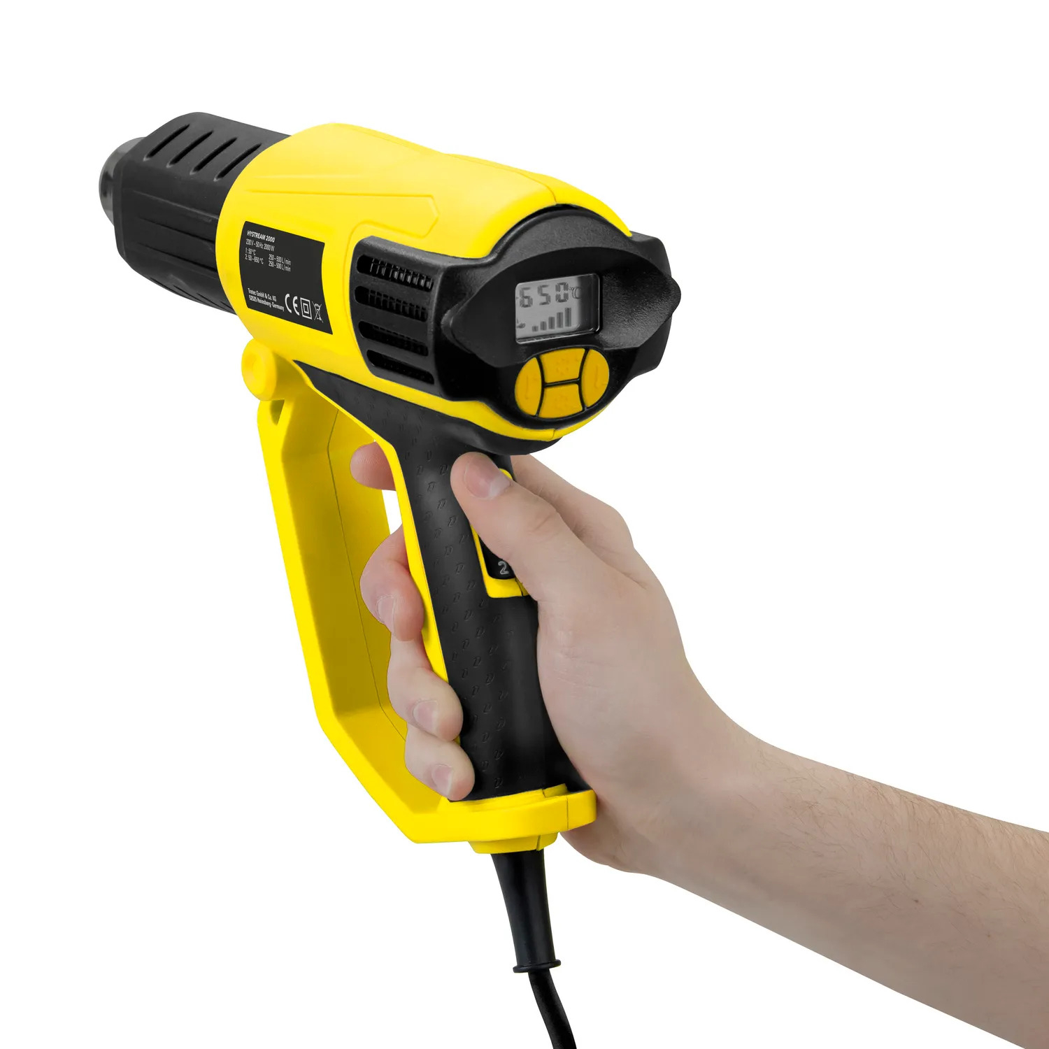 سشوار صنعتی 2000 وات تروتک مدل  2025 hystream 2000